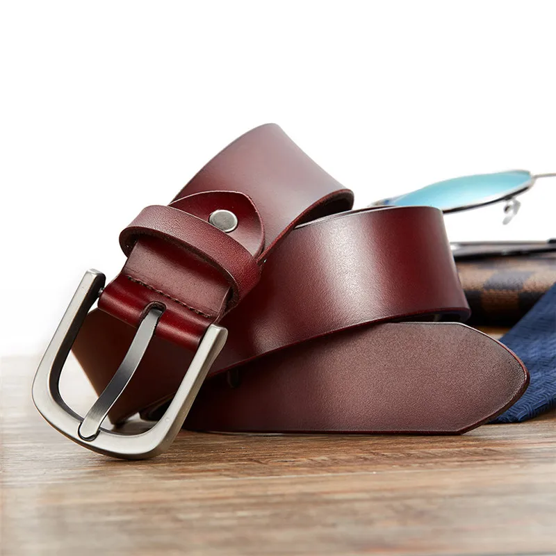 Мужские ремни из воловьей кожи длина 105 125 см|belt western|quality beltwestern belt |