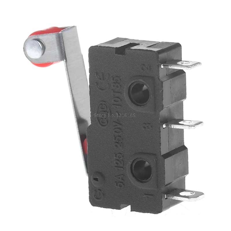 For 10Pcs/Set Mini 3-Pin Tact Switch KW11-3Z 5A 250V Round Handle Clock Microswitch Promotion | Обустройство дома