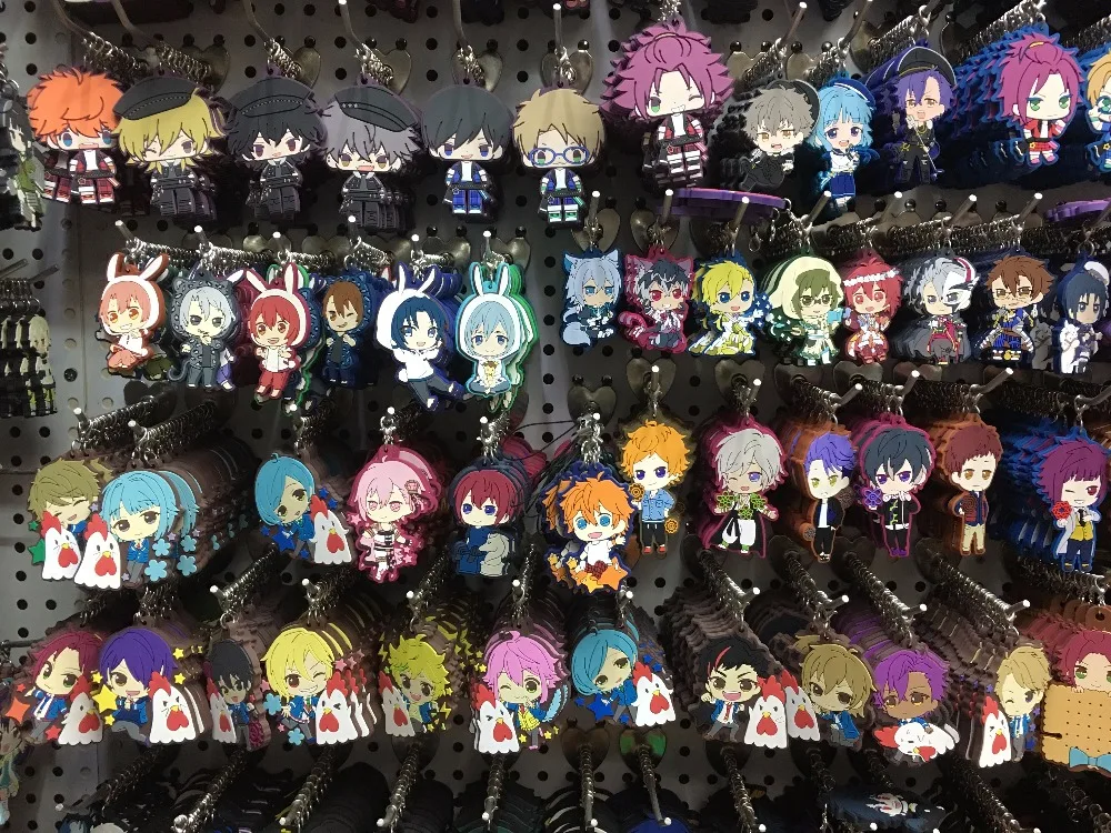 Fate stay night/Touhou project/KUROKO NO BASK оригинальные японские аниме фигурки резиновые подвески для мобильного телефона/брелок/ремешок