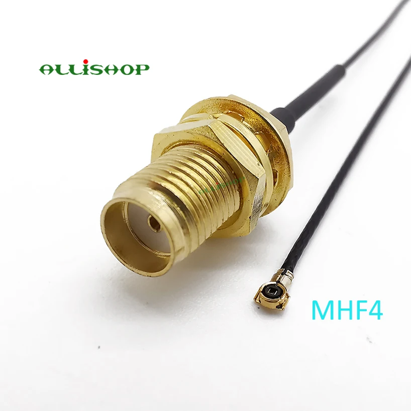 Перемычка ALLiSHOP IPX IPEX U.FL MHF4 в гнездо SMA RF Pigtail 0 81 мм для беспроводной маршрутизатора