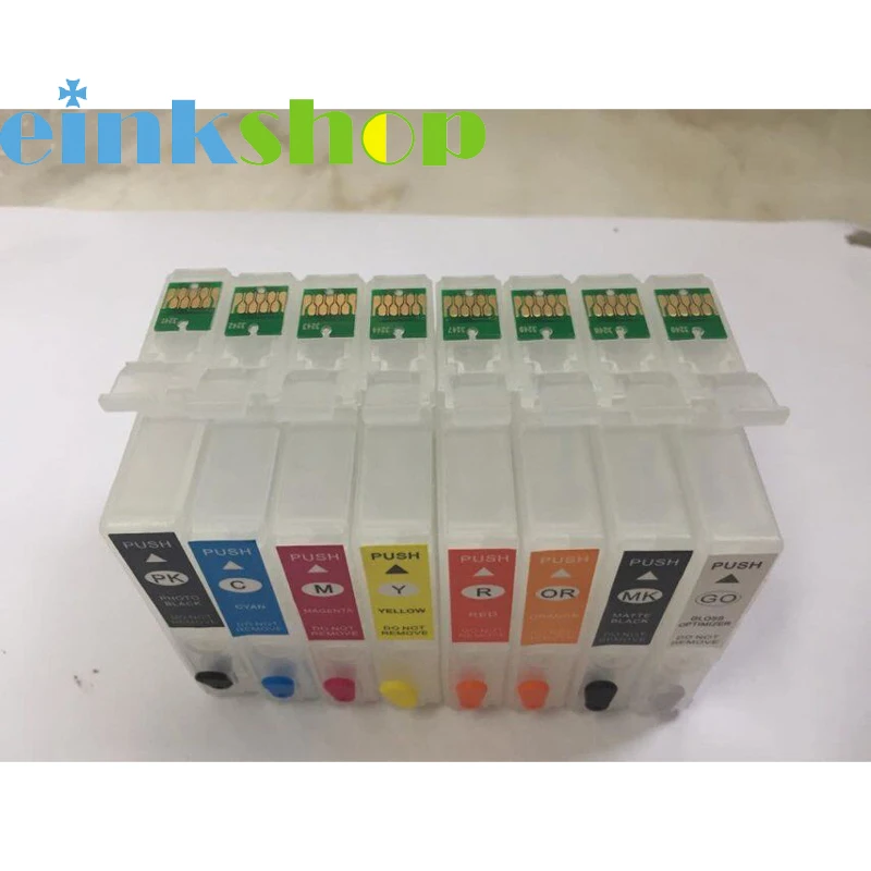 Картридж для принтера Epson P400 перезаправляемый с постоянным чипом 324 T3240 T3249|ink