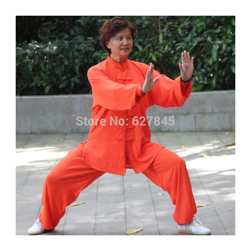 Весенне летние льняные женские и мужские костюмы из искусственного шелка Тай Чи