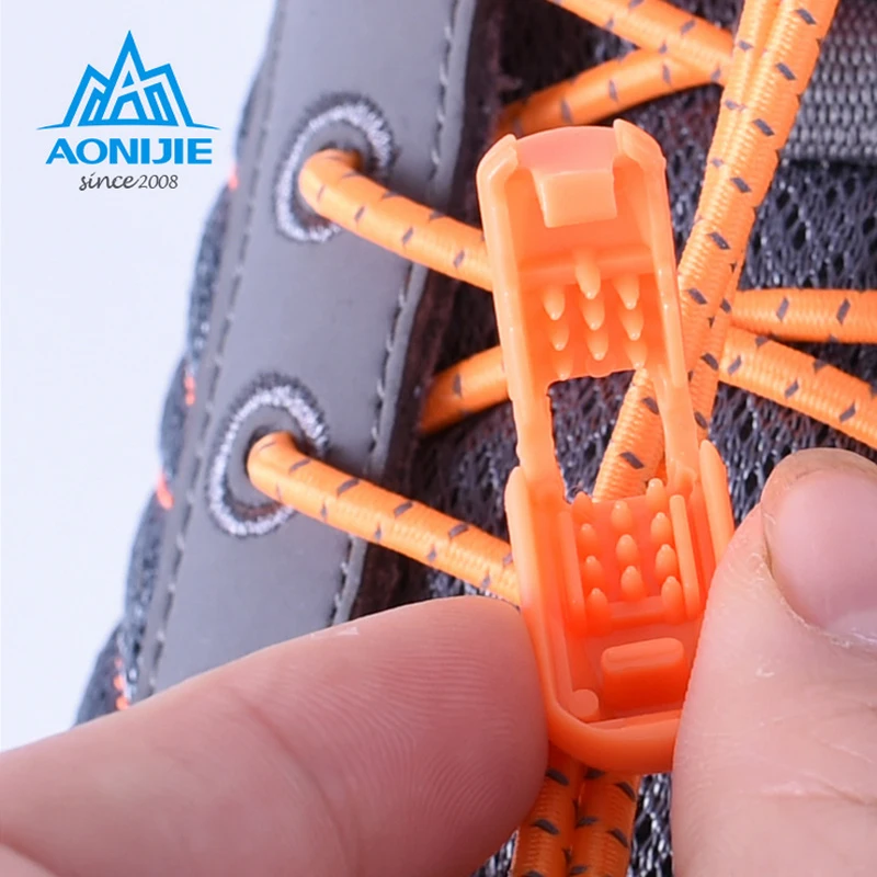 Одна пара AONIJIE E4055 светоотражающие для детей взрослых эластичные без галстука