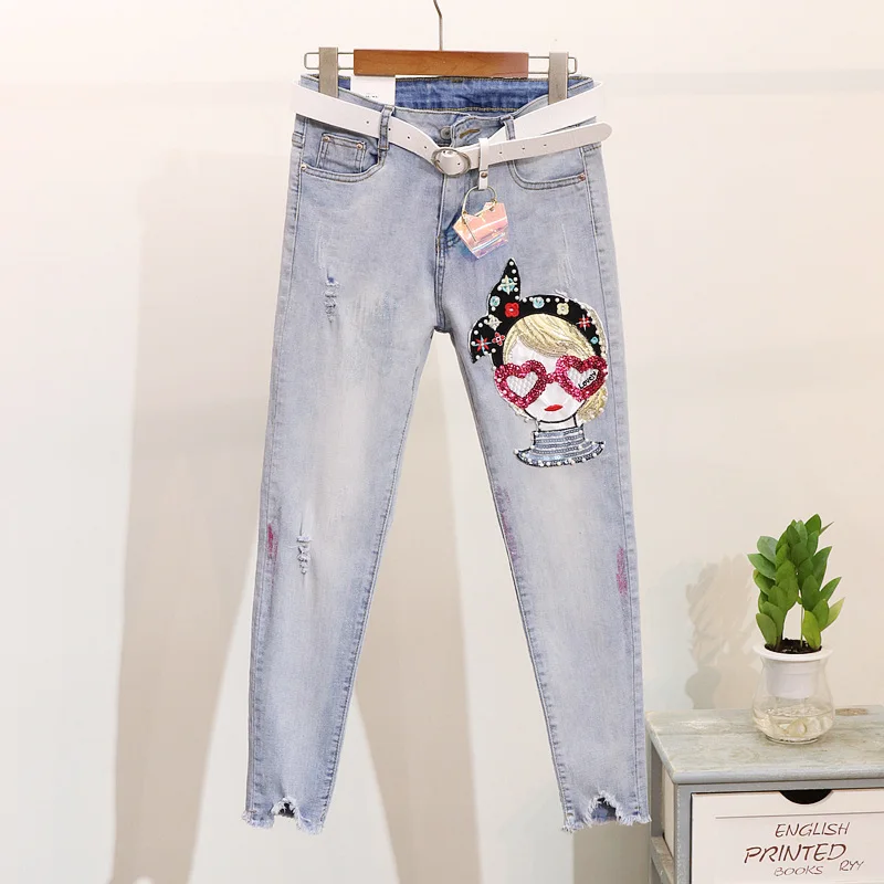 Женский костюм-двойка комплект из 2 предметов: футболка с блестками для девочек +