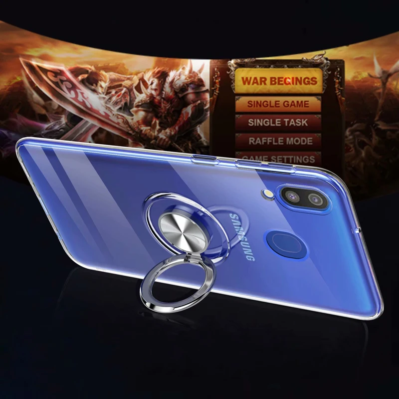 Роскошный прозрачный мягкий силиконовый чехол для телефона Samsung Galaxy A20e защитный