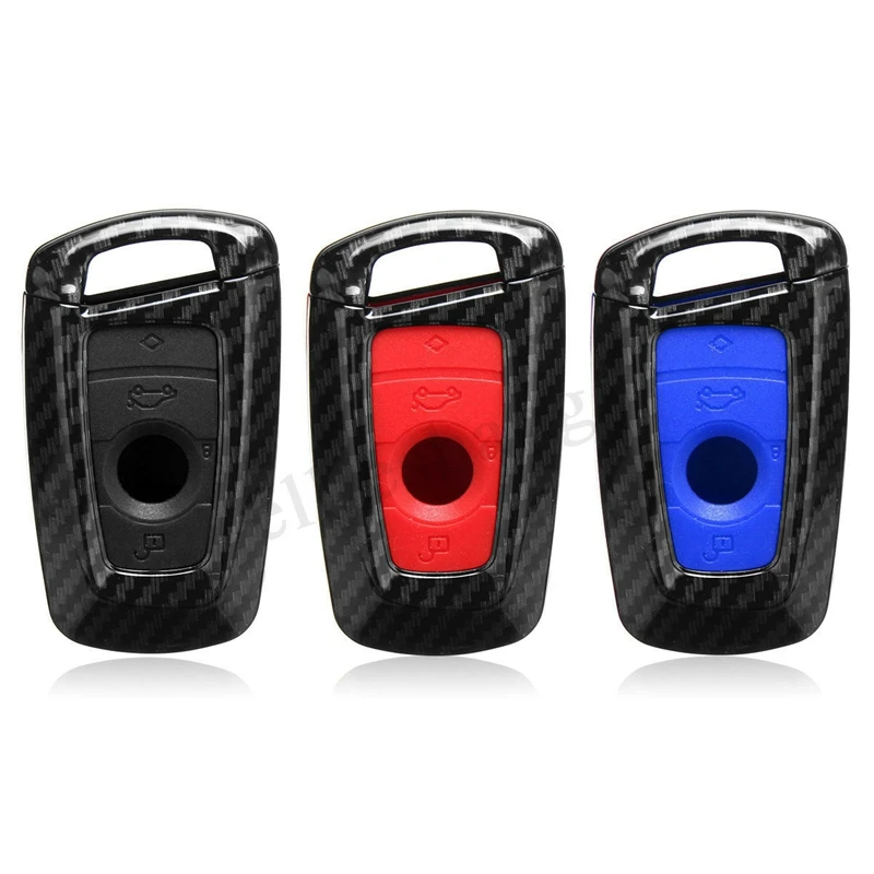 Автомобильный Брелок дистанционного управления с ключом из углеродного волокна