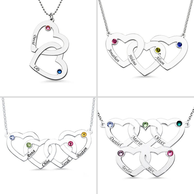 Именное ожерелье на заказ персонализированные ожерелья с буквой серебряная