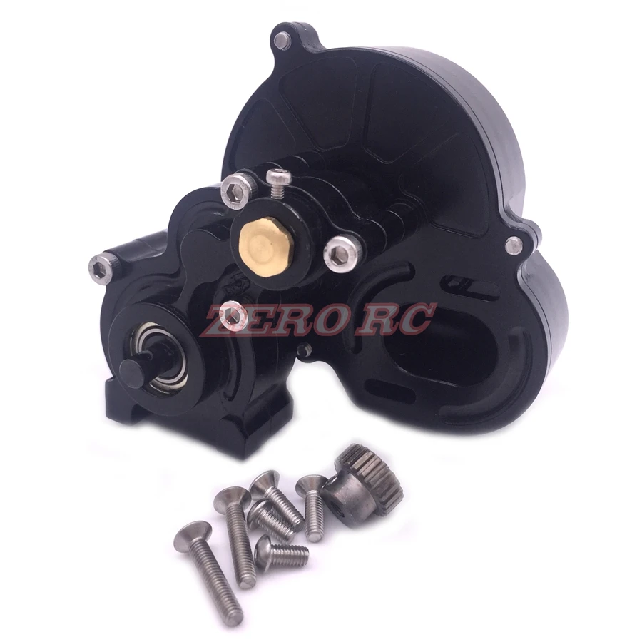 RC 1/10 масштаб осевой SCX10 металлическая коробка передач в сборе с HD стальным