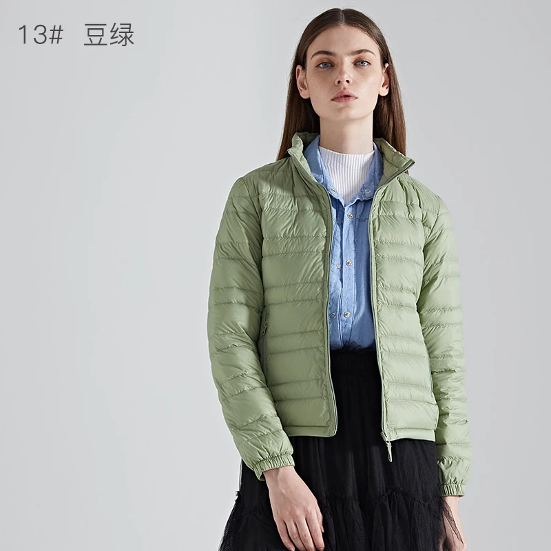 Female down jacket female 2019 new thin section short ladies women's winter XXXL ladies' jacke | Женская одежда