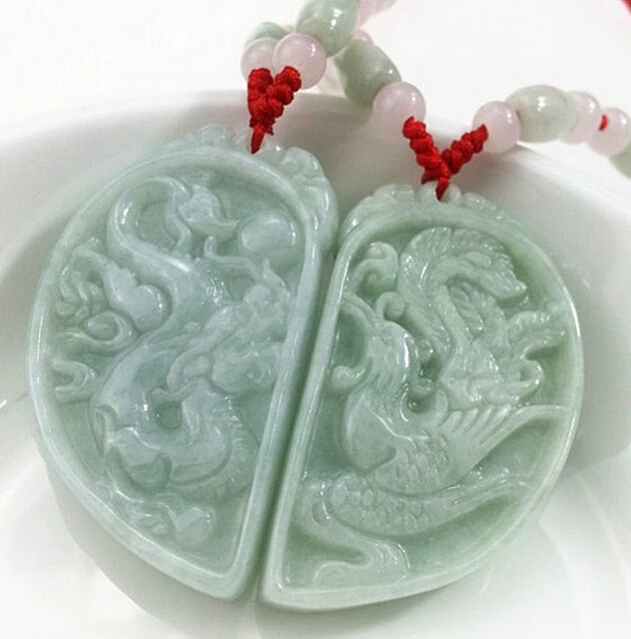 + Кулон из натурального дракона для влюбленных | Украшения и аксессуары