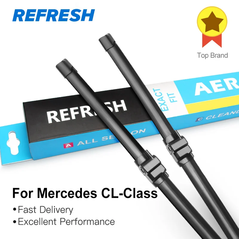 REFRESH Щетки стеклоочистителя для Mercedes Benz CL Класс W215 W216 Подходящие боковые штифты