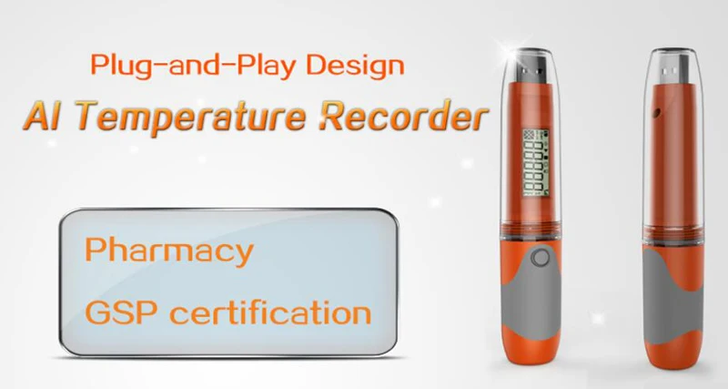 Температура регистратор данных RC-51 USB PDF темп регистратор-тестер ручка Стиль 32000 точки записи
