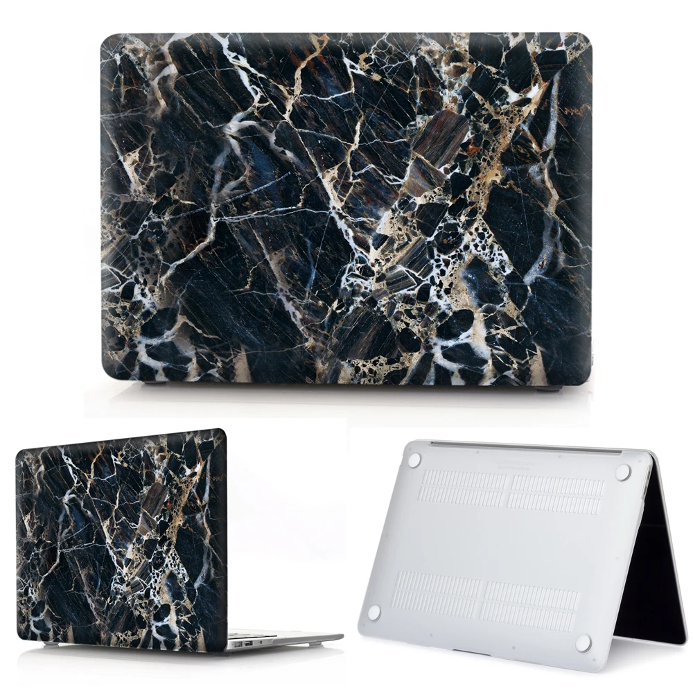 S5 Мраморный чехол для ноутбука Mac Book Pro 13 A2159 Pro retina 11 12 13 15 Touch Bar для macbook Touch ID Air 13 A1932+ клавиатура Covery - Цвет: S5
