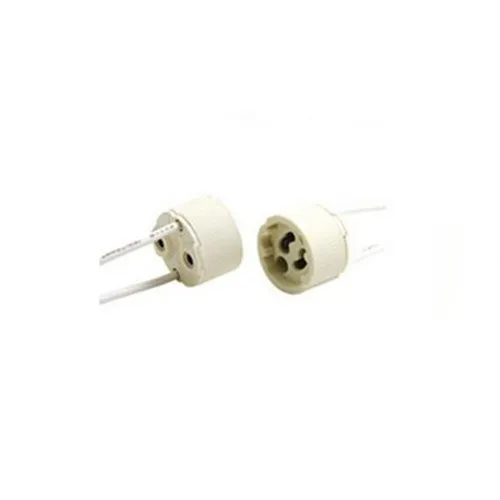 

(SPL-097-L5) 100pcs/lot GX10 lamp holder with 25cm cable with CE certification