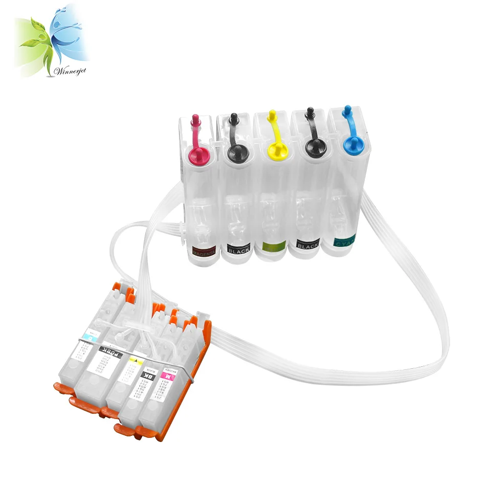 Winnerjet 5 цветов Ciss PGI 450 CLI 451 пустые CISS для Canon PIXMA IP7240 MG5440 MG6440 MG6640 MG5640 MX924 MX724 IX6840