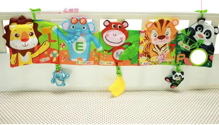 Детские плюшевые игрушки с оборками ферма льв жираф Мультитач тканевая