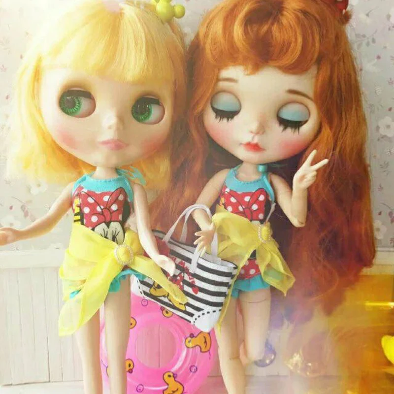 1 шт. высокое 1/6 кукла купальный костюм купальник для Blyth, Pullip, Azone, Barbies, Monster, кукла licca одежда аксессуары