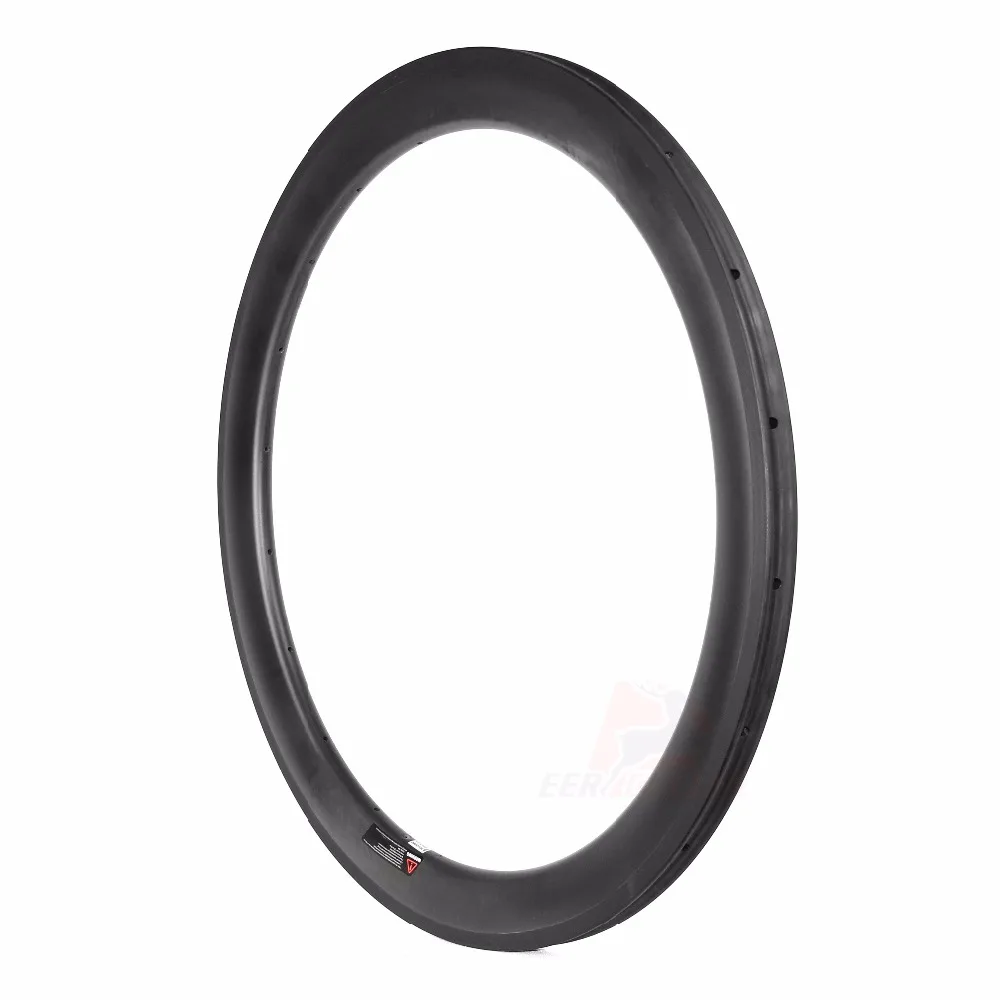 Углеродные трубчатые дорожные велосипедные диски U-образной формы 425 г 700c 55 мм