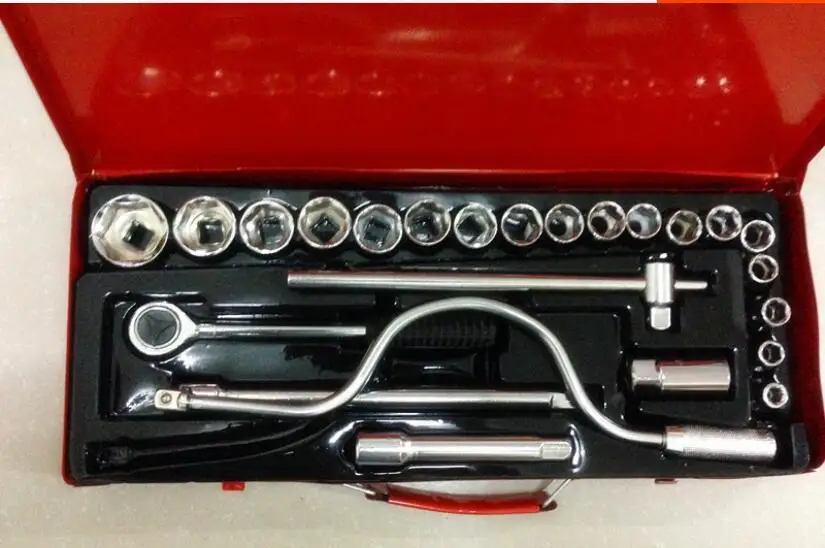 

24pcs 1/2 drive socket set 8MM,10MM,11MM,12MM,13MM,14MM,15MM,16MM, 17MM,18MM,19MM,20MM,21MM,22MM,23MM,24MM,27MM,32MM