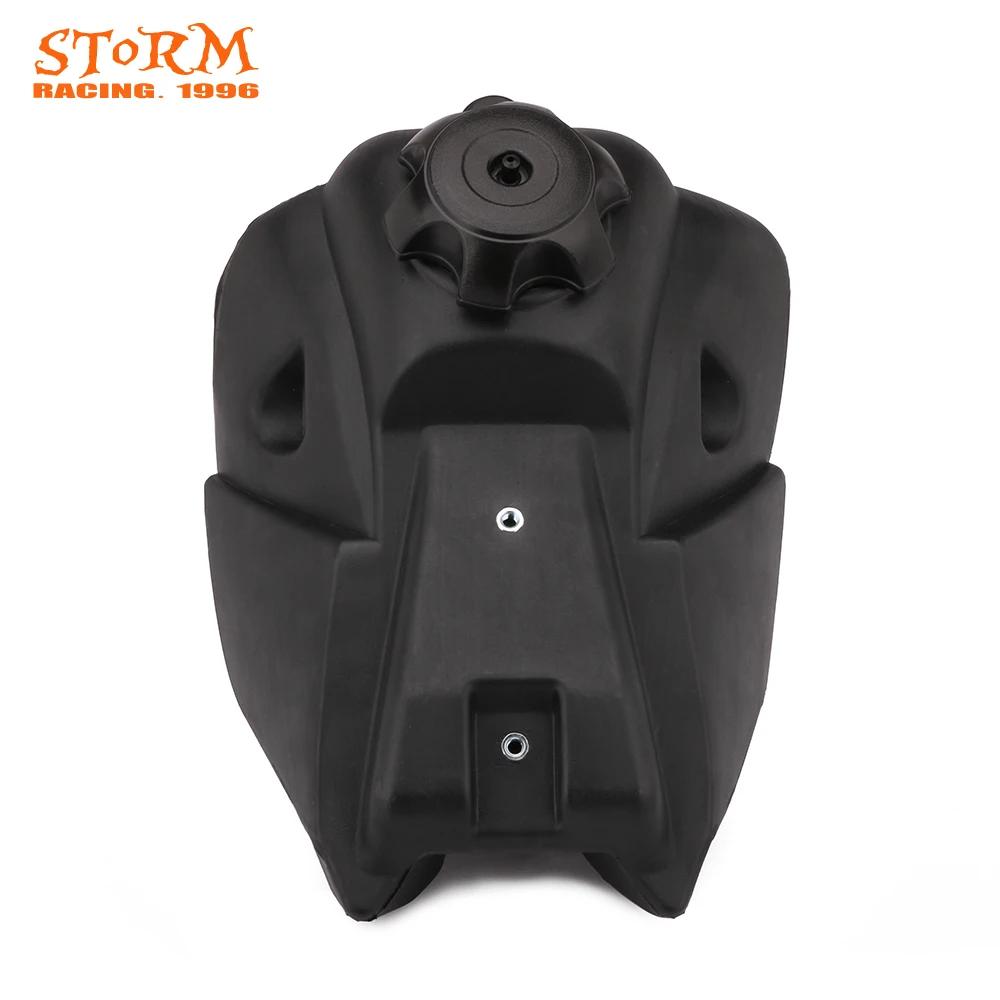 Мотоцикл черный Топливный бак газа с Petcock & Cap для Kawasaki Suzuki KLX110 02 08 KX65 00 RM65 DRZ110 03 05 150CC