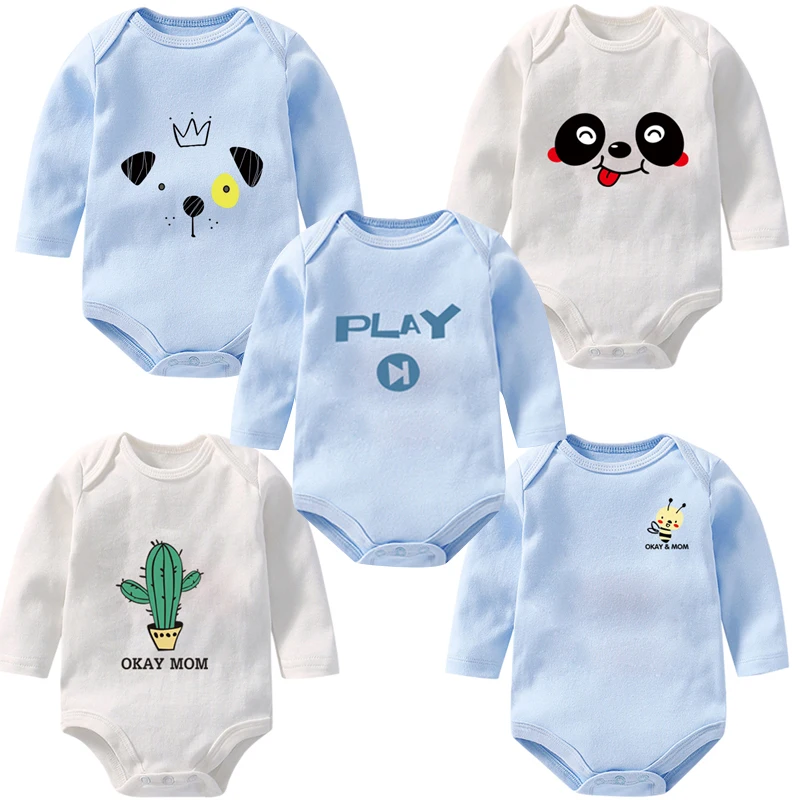 Комбинезон для новорожденных OkayMom 5 предметов Roupas de bebe Детский комбинезон