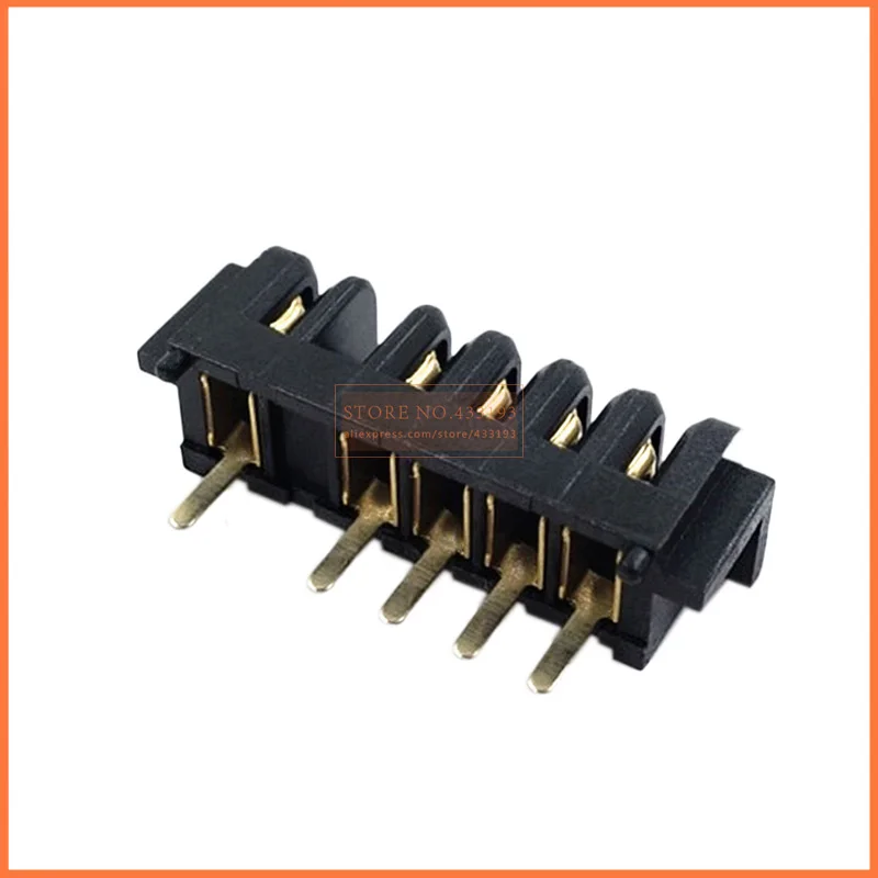 Новинка 5P внутренний разъем для аккумулятора с зажимом Шаг контакта 2 5 мм 4 + 1