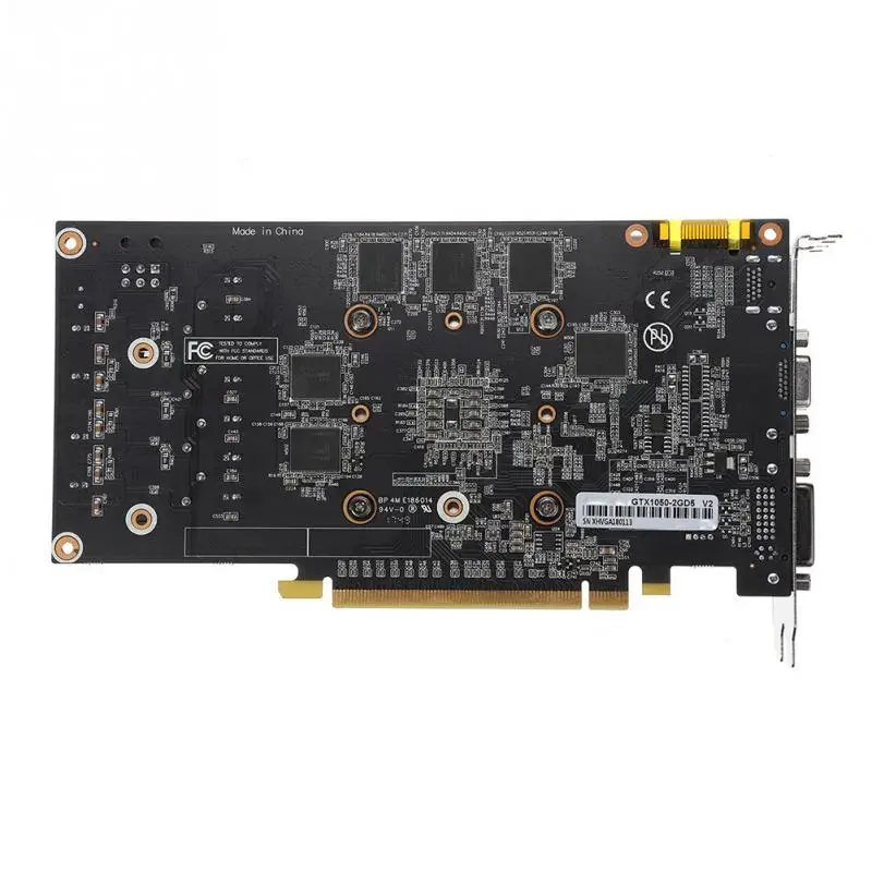 Новая не оригинальная графическая карта Geforce 1050 2 GB DDR5 Видеокарта