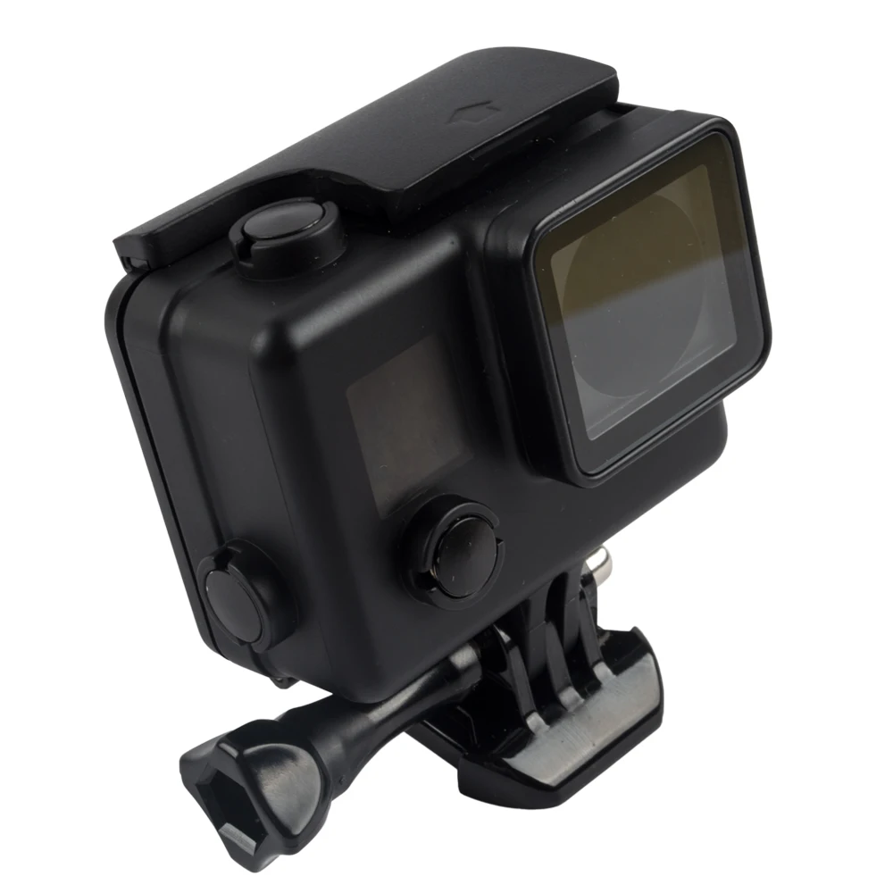 Черный водонепроницаемый чехол для подводной съемки Gopro Hero 4 профессиональный
