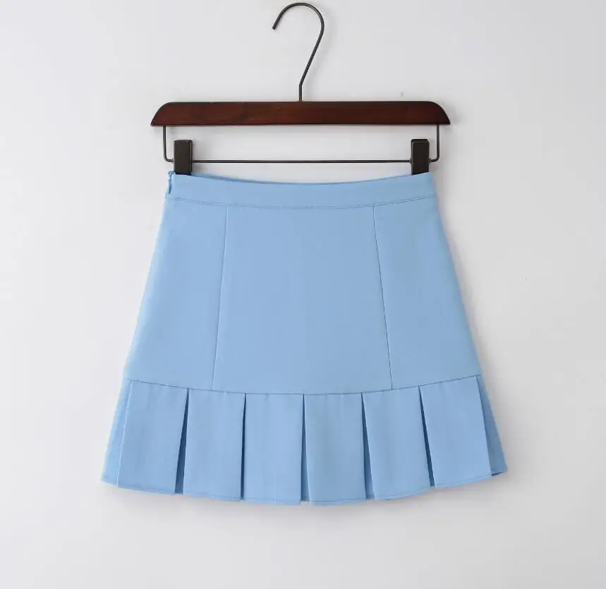 Корейская новая короткая юбка с высокой талией в стиле колледжа|skirt korean|korean shortkorean