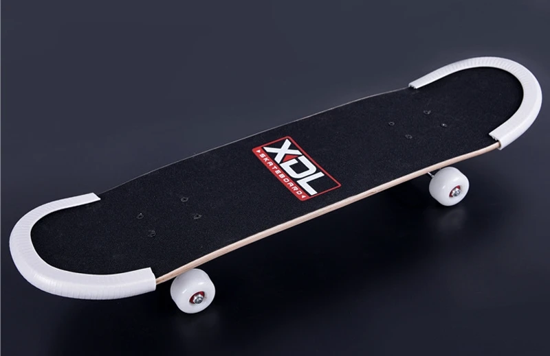 2 Pcs U Shape Skateboard Protection Rails For Longboard And Double Rocker Function 35cm(13.8") Long