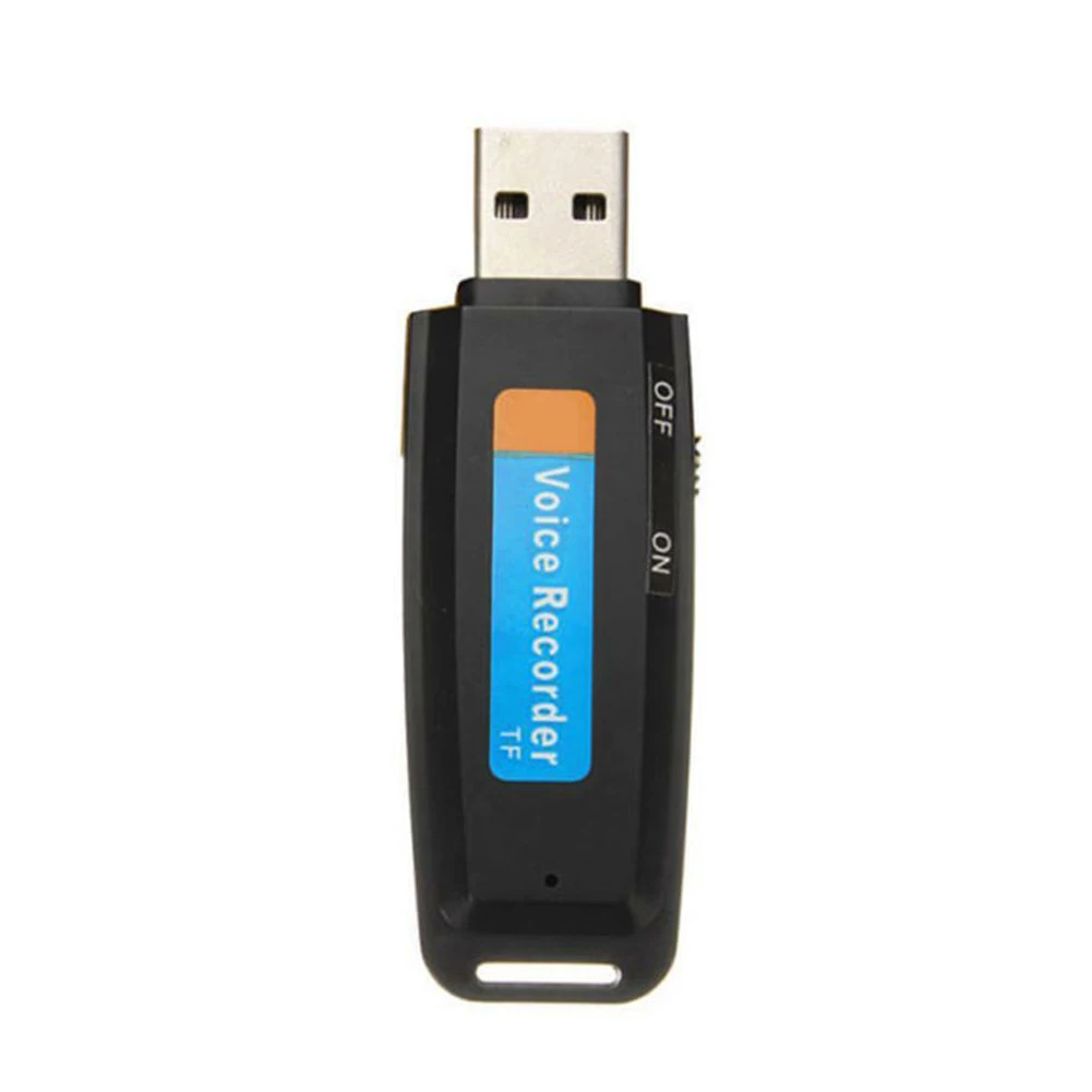 Конференции пластиковый диктофон U диск практичный usb аккумуляторная карта