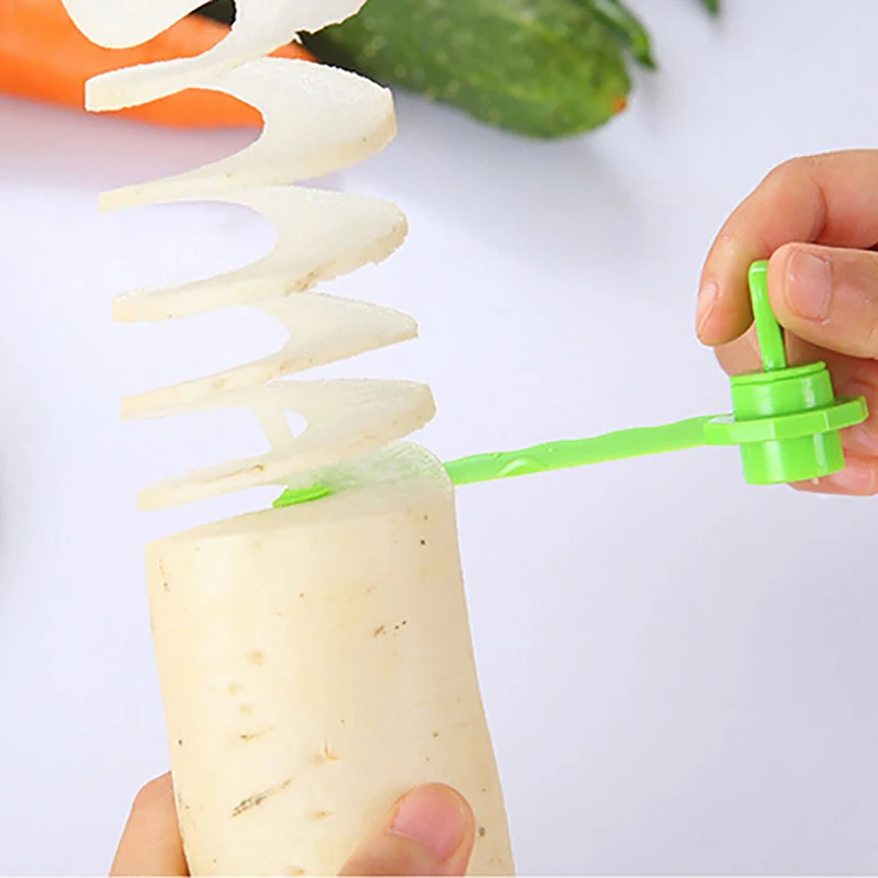 Carrot Spiral Slicer Vegetable Cutting Models Potato Chips Cutter Cooking Kitchen Accessories Peeler Gadgets Spiralizer | Дом и сад