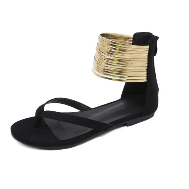 Сандалии-гладиаторы женская летняя обувь женские повседневные Вьетнамки