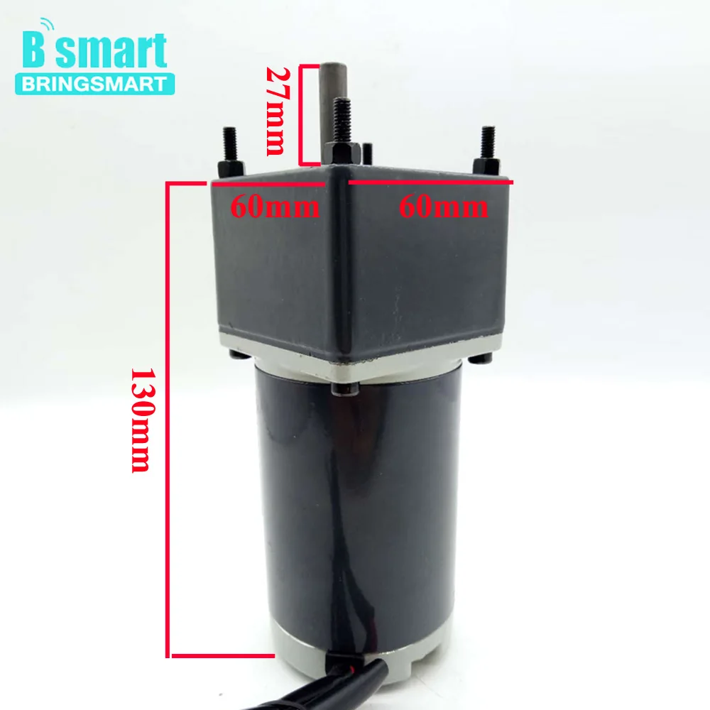 Bringsmart 2D15GN C 12 вольт двигатель постоянного тока 24 В Электрический редуктор 15 Вт