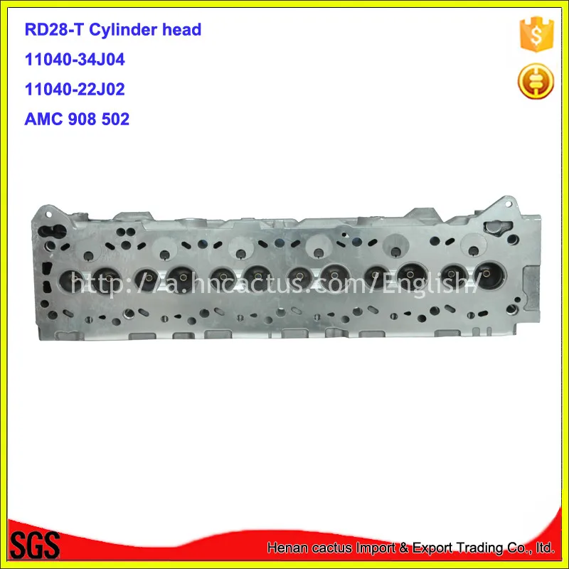 Головка блока цилиндров двигателя RD28 T RD28T патрульный патруль GR OEM AMC 908 502 11040 0Y801