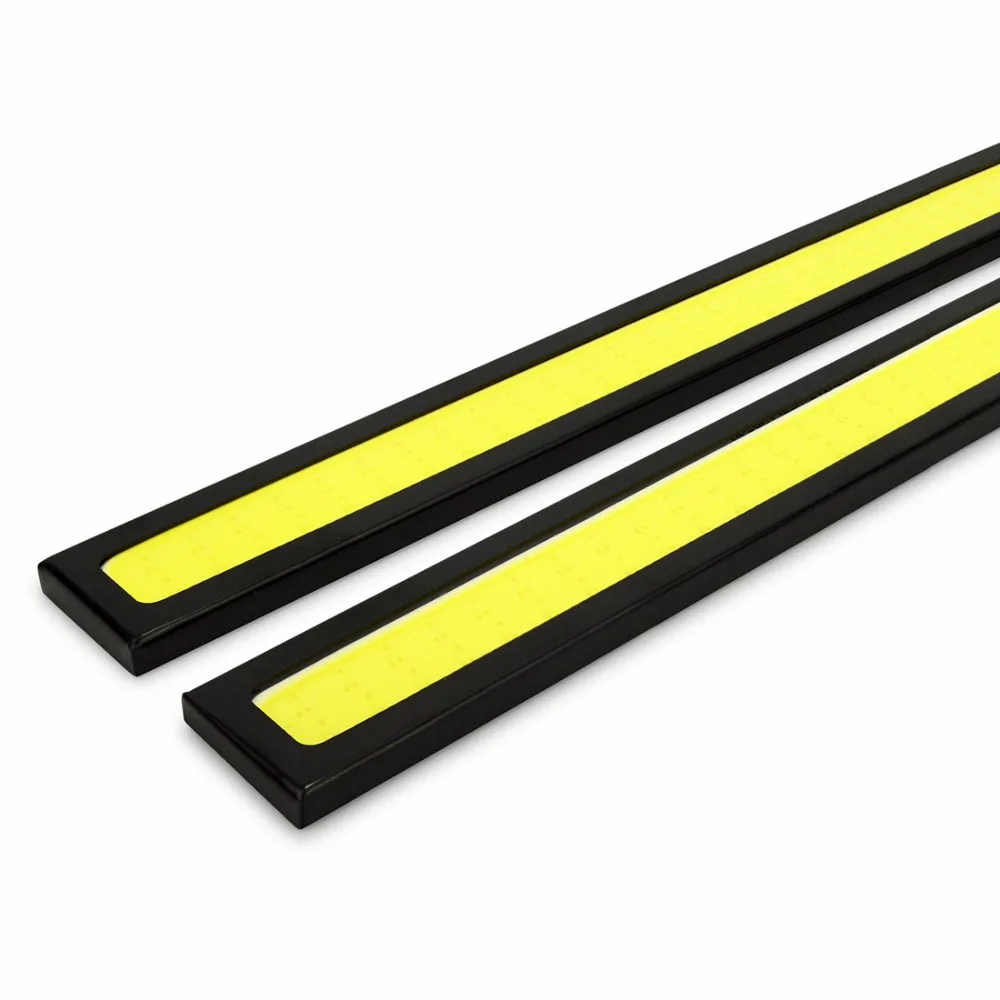 2 шт. 14 см Cob Led DRL Высокая мощность 12 в 9 Вт для автомобиля Светодиодный дневной