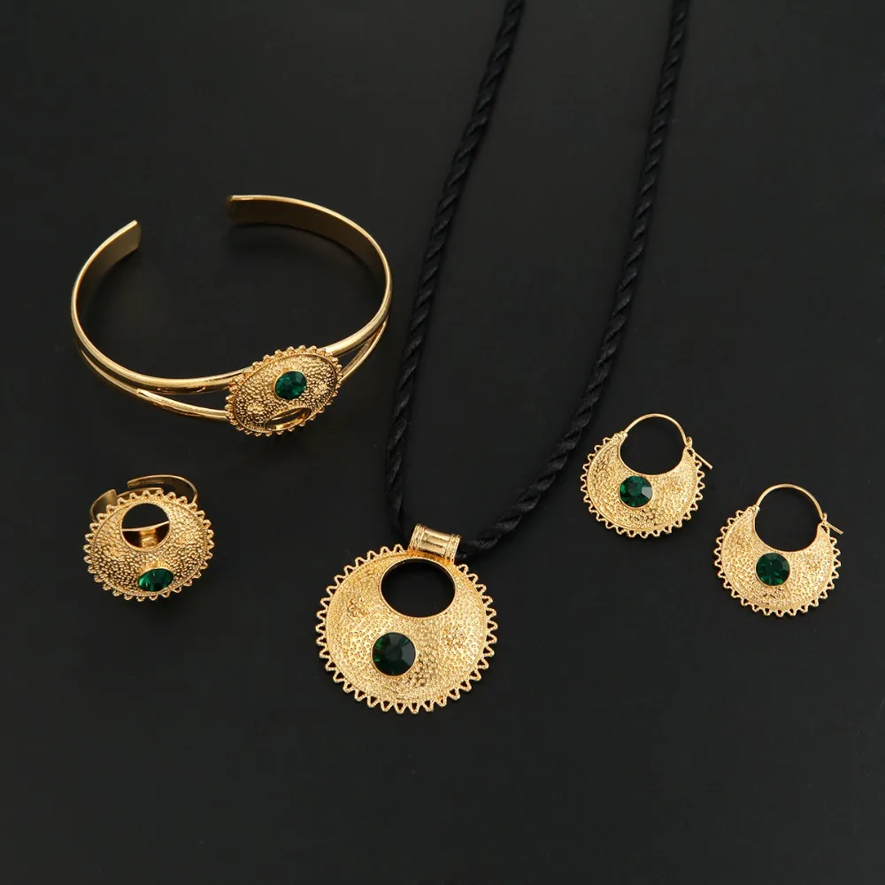 Милые и новые ювелирные украшения из горного хрусталя эфиопское золото 24 К