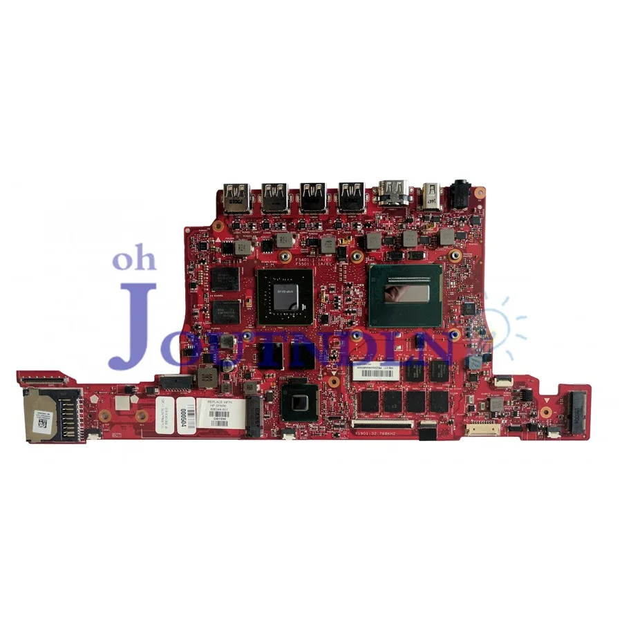 JOUTNDLN для HP OMEN 15 15T 5000 материнская плата ноутбука 806344 601 001 MB 14212 2 w/I7 4720HQ CPU и gtx960m 2g 8GB