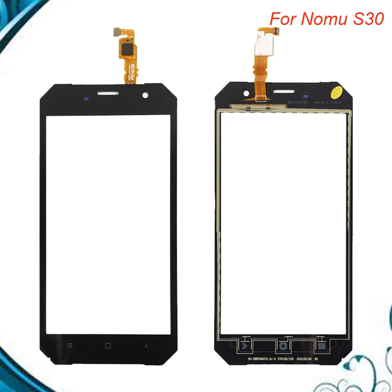 100% Протестированный ОК 5,5-дюймовый сенсорный панель экрана для замены сенсора дигитайзера Nomu S30 5 шт./лот в наличии.