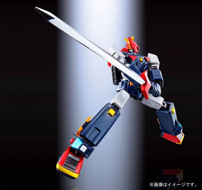Подлинная BANDAI духи душа Chogokin GX-79 Choudenji машина Voltes V F. A. Фигурку