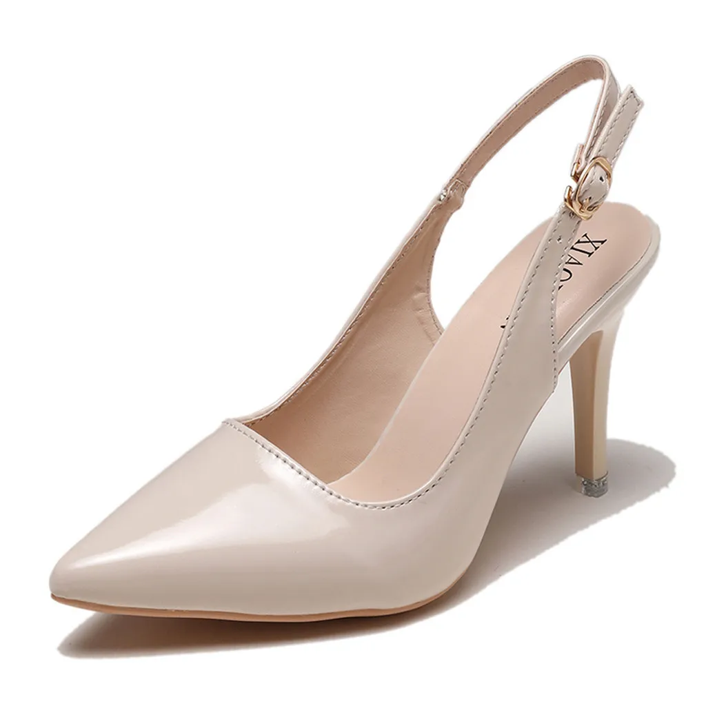 Женская Винтажная обувь сезон весна-лето женские кожаные босоножки на высоком