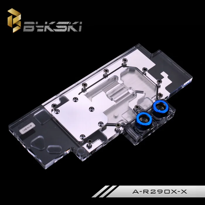 Bykski A-R290X-X VGA GPU водяного охлаждения блок полное покрытие ссылка R9 290X