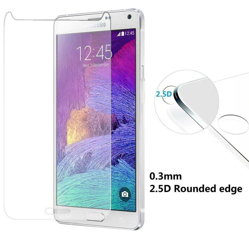 BAIXIN для Samsung Galaxy Note 2 3 N9000 N9005 4 N9100 5 закаленное стекло защита экрана защитная пленка