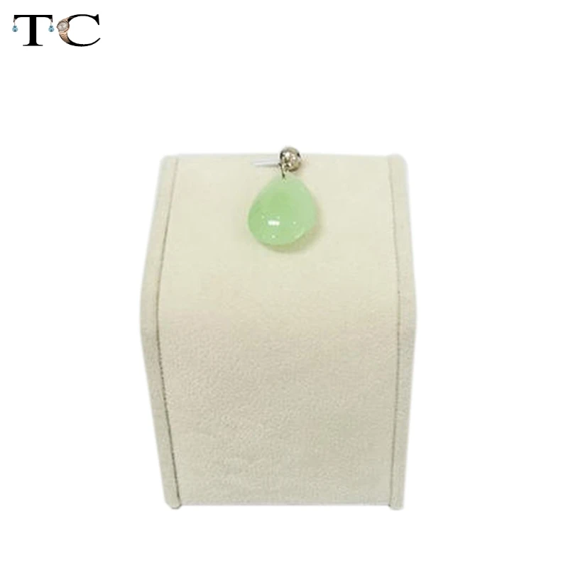 Новинка демонстрация ювелирных изделий бежевый бархатный подвесной держатель