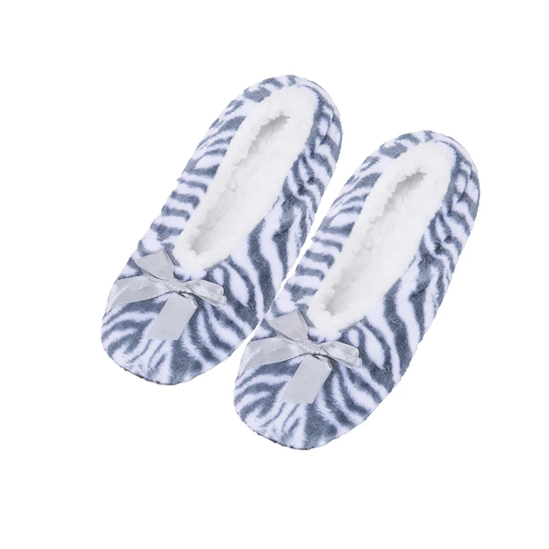 

2018 Tiger Pattern Family Female Slippers Cotton Wool Plush Shoes Floor Shoes Non-slip Indoor Shoes Female Slippers