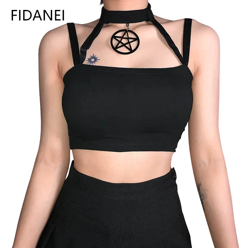 Modis женский черный короткий жилет пятиконечная в виде звезды и сердца