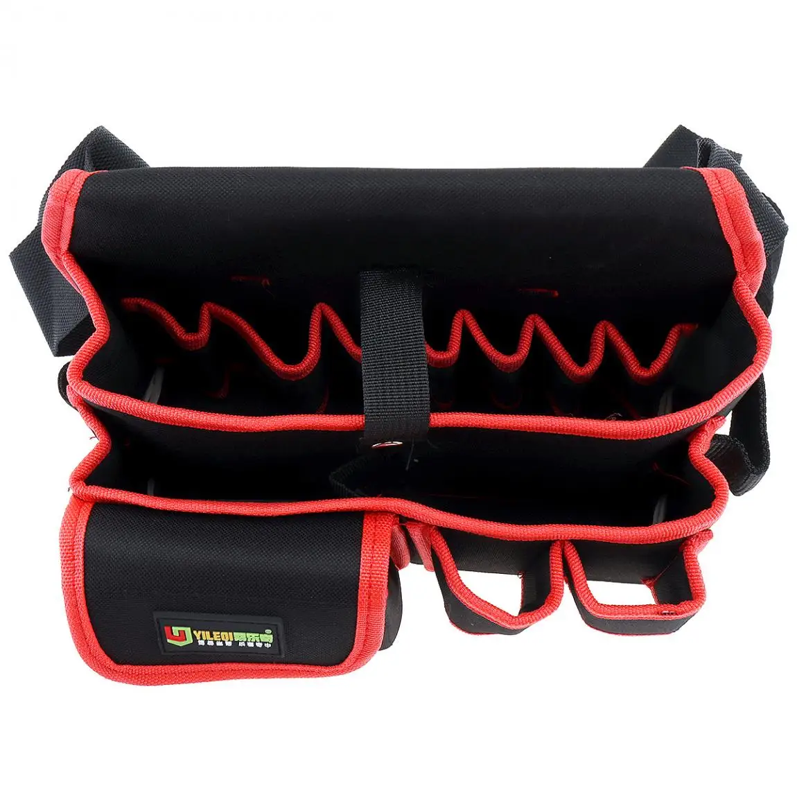 

Multifunctional Tool Bags Waterproof Tool Bag Thickened Oxford Cloth Package with 9 Holes 3 Pockets for Maintenance Tools