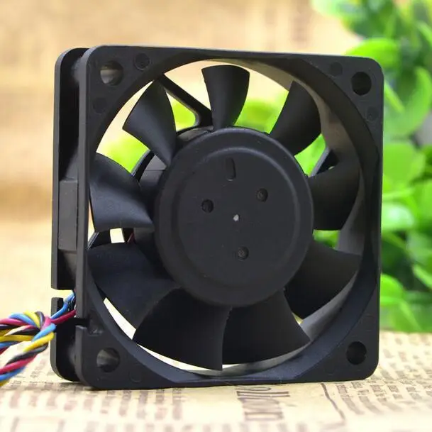 Дельта 6 см 6015 AC/DC 12V 0.24A AFB0612VHB 60*60*15 мм 4 провод PWM Скорость регулирующий Вентилятор