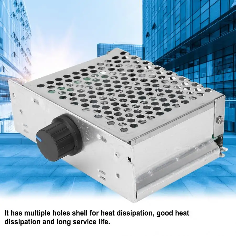 DC 12 50V 30A 1500W SCR регулятор скорости двигателя напряжения Регулируемый ШИМ с