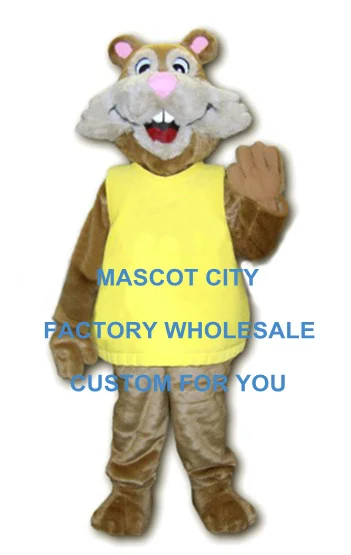 Woodland Animals Mascot Costume Adult Size Mouse Rat Cartoon Character Mascotte Mascota Fancy Dress Suit Kit Fit Carnival SW1126 |
